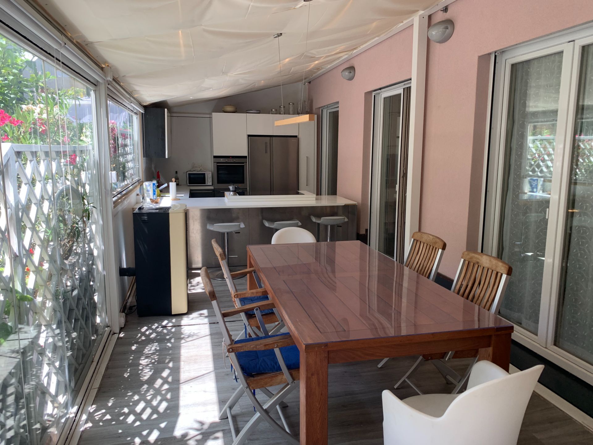 Ristorante All'Aperto - Pergola in Legno